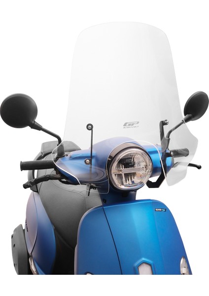 Sym Fiddle 4 2022-2024 Uyumlu Gidon Bağlantılı Ön Cam Şeffaf 56 cm modelleri