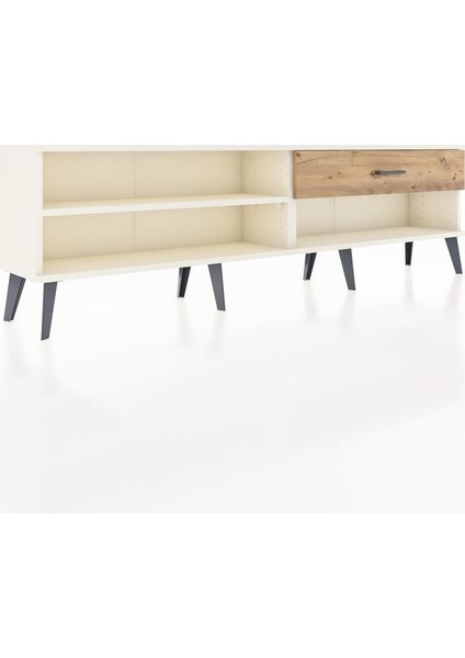 Arges Tv Ünitesi Tek Raflı Tek Çekmeceli 176X30X51 Aytaşı-Aytaşı/çam fiyatları