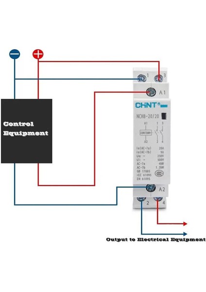 Nch8-20/11 Ac Sessiz Kontaktör modelleri