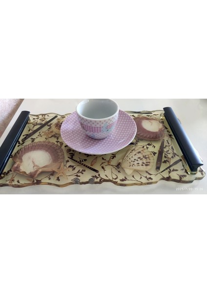 Deniz Manzaralı Tepsi - *** Çeşitli Ürünler Için Mağzamızı Ziyaret Edin ***