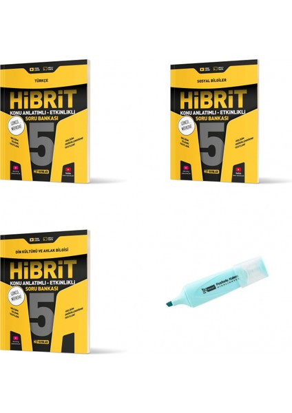 5.sınıf Hibrit Türkçe Sosyal ve Din Konu Anlatımlı Etkinlikli Sb (Yeni Müfredat)