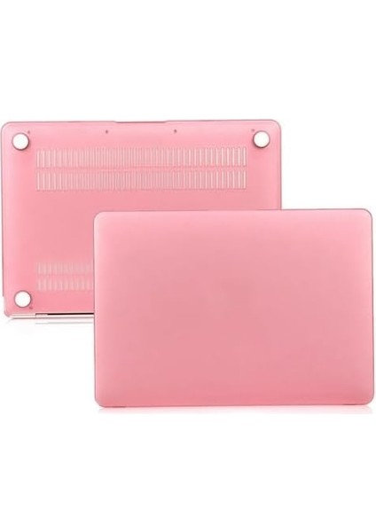 MacBook Air 13.6 Inç M2 M3 M4 Uyumlu Kılıf, Mat Flu Sert Kapak, Ince Hafif Darbe Önleyici Koruma, Şeffaf & Renk Seçenekli Hardcase Açık Pembe fiyatları