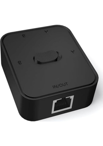 4146 2 Port Ethernet Switch Çevirici Çoklayıcı 2 Portlu Manuel Ağ Anahtarı: 1000MBPS Hız Desteği ile 2 Giriş 1 Çıkış Veya 1 Giriş 2 Çıkış Kullanımı Ağa Herhangi Elektriksel Parazit Olmaz modelleri