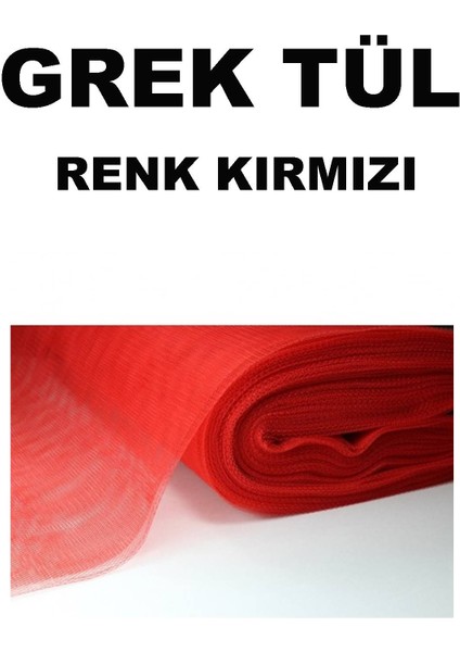 Süs Tülü Grek Tül Kumaş Süsleme Tülü 5 Metre x 2 Metre