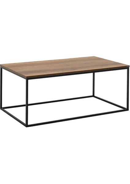 Profile Dikdörtgen Orta Sehpa - Koyu Ceviz (Oslo Ceviz) 100X42X60 cm (Gxyxd)