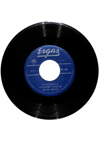 Mustafa Kandıralı ve Arkadaşları - Oriental Çiftetelli Klarnetle Nihavet Taksim (106.5) PLK12470 fiyatları