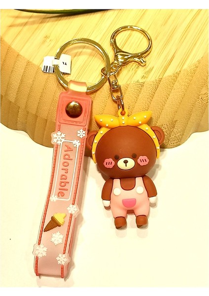 Renkli Figürlü Anahtarlık