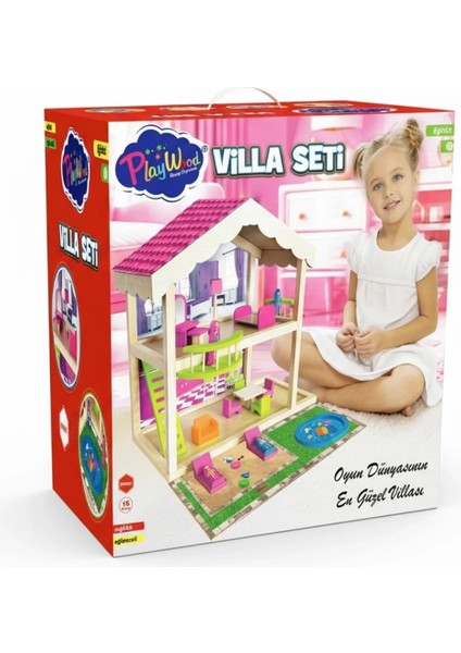 ONY-414 Kutuda Ahşap Villa Seti fiyatları