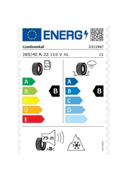 285/40 R22 110W Xl Wintercontact Ts 860 S Nc0 Fr Oto Kış Lastiği ( Üretim Yılı: 2025 ) fiyatları