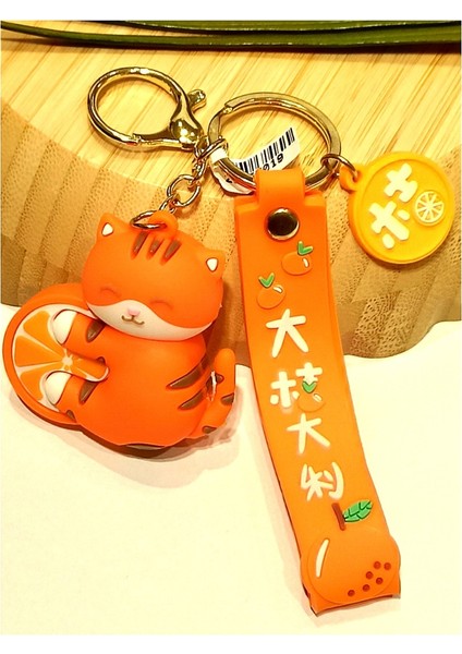 Renkli Figürlü Anahtarlık