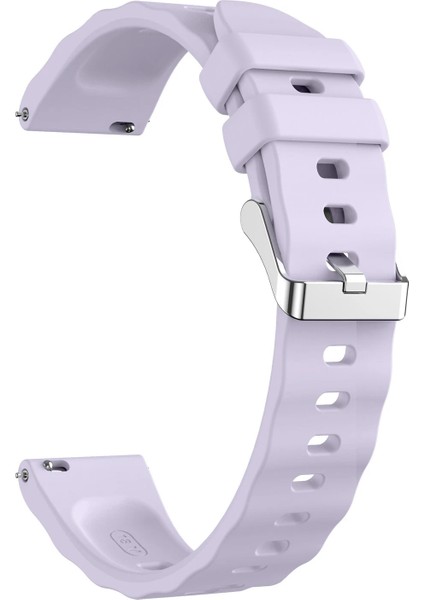 Huawei Watch GT6 41mm / Gt5 / Gt4 / 41mm Uyumlu ZigZag Tasarımlı Silikon Kordon 18MM modelleri