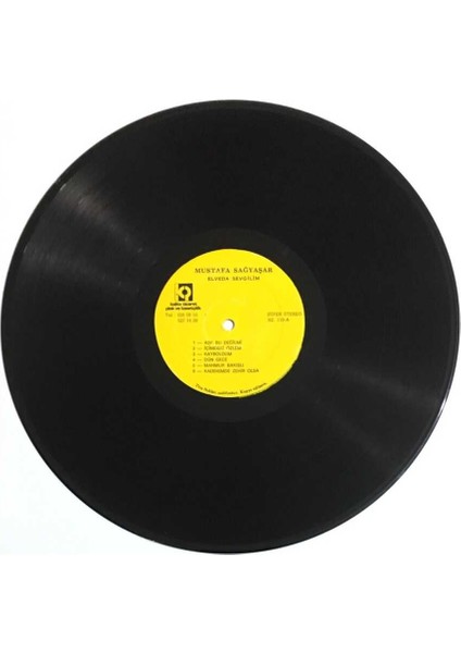 Mustafa Sağyaşar - Elveda Sevgilim Lp Plak PLK431 modelleri