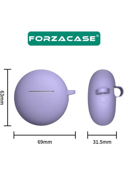 Huawei Freebuds 7i ile Uyumlu Anahtar Askılıklı Bluetooth Kulaklık Kılıfı - FC1134 modelleri