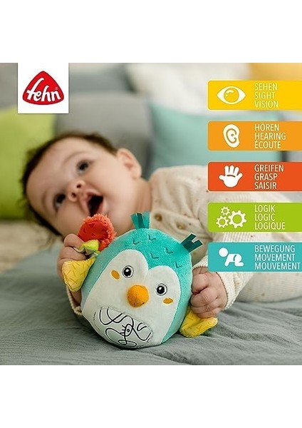 Devrilmez Bebek Oyuncağı - Kavramak, Hissetmek ve Dürtmek Için Dik Duran Motor Becerileri Oyuncağı - 6+ Aylık Bebekler ve Küçük Çocuklar Için Çanlı ve Devrilmez fiyatları