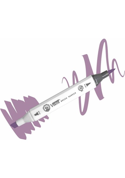 Graph Master Brush Marker V185 Rosebud