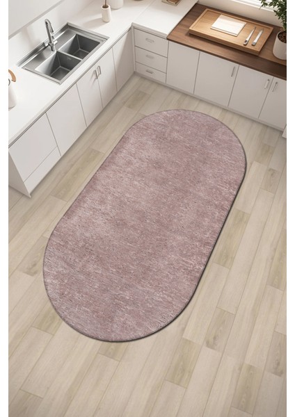 Azra Oval Beyaz Halı | Yıkanabilir, Kaymaz Taban, Yumuşak Dokulu Antre ve Mutfak Kilimi modelleri