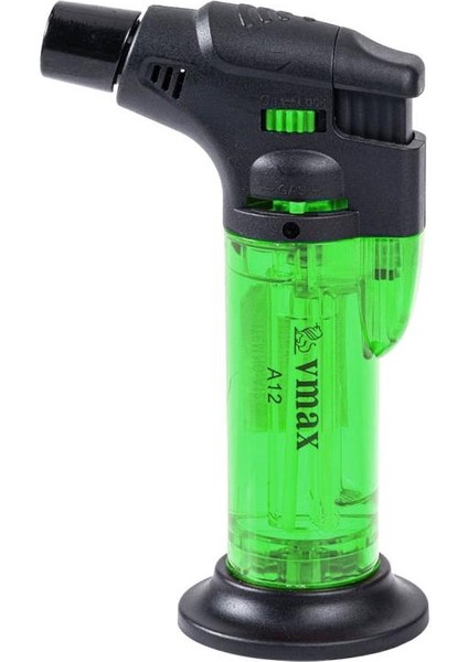 Doldurulabilir Pürmüz Çakmak - Torch - Metal Başlıklı - A12 - Yeşil