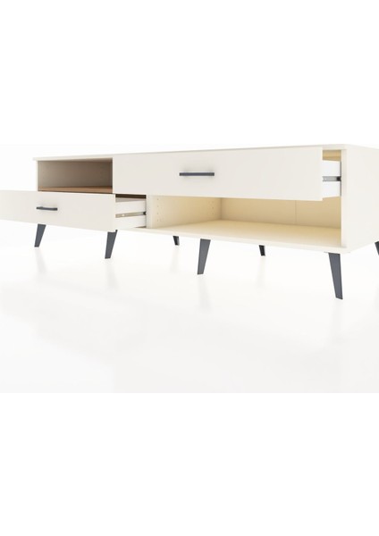 Kronos Tv Ünitesi Tek Raflı 2 Çekmeceli 176X59X51 Aytaşı-Çam/aytaşı fırsatları