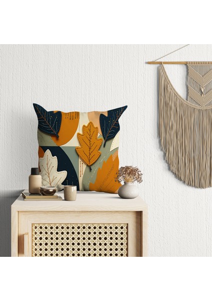 2 Li Kombin Renklii Bohemian Desen 3 Boyutlu Dijital Baskılı I Kırlent Kılıfı fiyatları