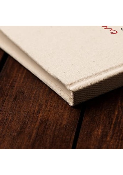 Be Happy And Smile Tasarımlı Kanvas Defter fiyatları