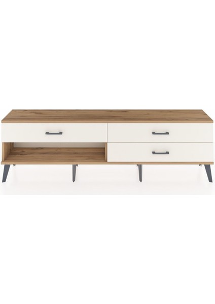 Arges Tv Ünitesi 3 Çekmeceli 176X30X51 Çam-Çam/aytaşı