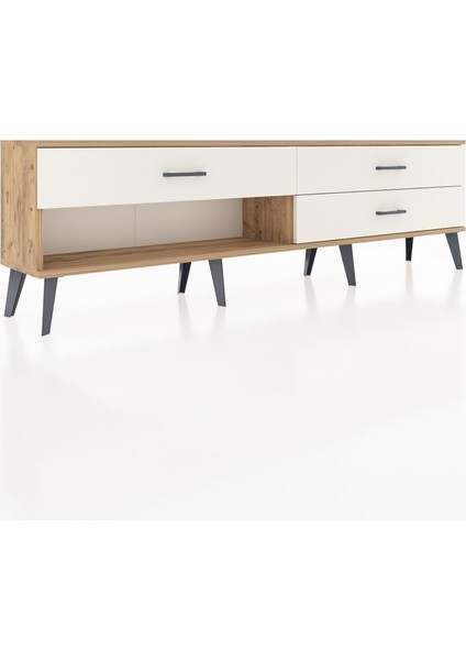 Arges Tv Ünitesi 3 Çekmeceli 176X30X51 Çam-Çam/aytaşı fiyatları