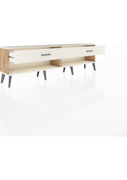 Arges Tv Ünitesi 2 Çekmeceli 176X30X51 Çam-Aytaşı/aytaşı indirimleri