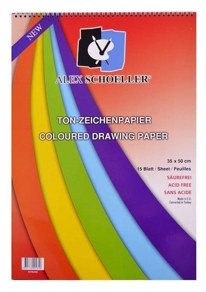 Alx Fon Blok 35X50 Spr. 15'li 840