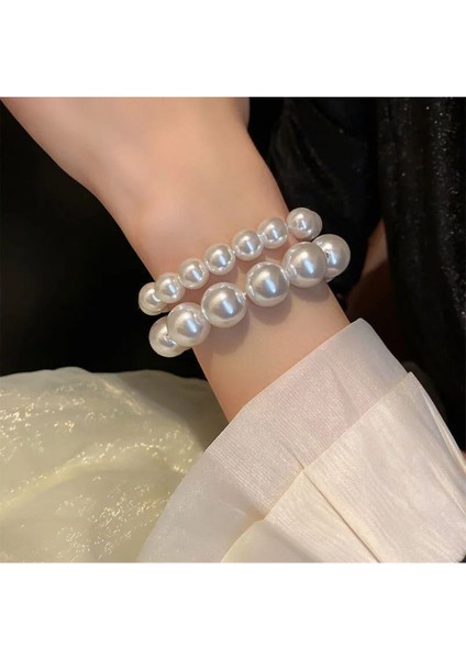 2li Incili Kadın Bileklik Seti