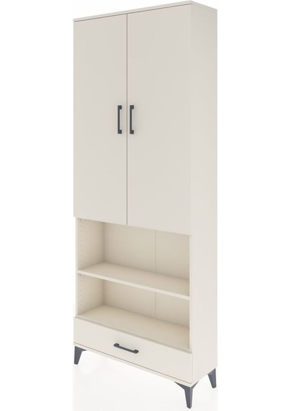 Arges Dolap 5 Raflı Tek Çekmeceli 2 Kapaklı 88X30X221 Aytaşı-Aytaşı modelleri