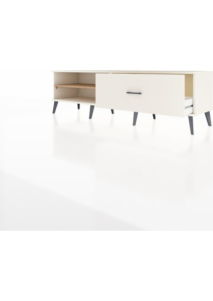 Hyperion Tv Ünitesi Tek Raflı Tek Çekmeceli 176X44X51 Aytaşı-Çam/aytaşı modelleri