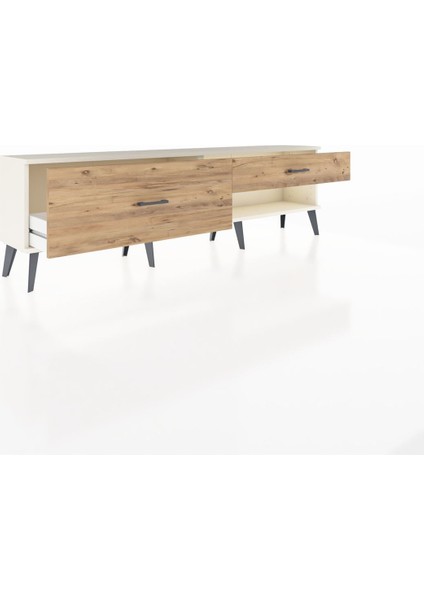 Arges Tv Ünitesi 2 Çekmeceli 176X30X51 Aytaşı-Aytaşı/çam indirimleri