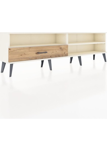 Arges Tv Ünitesi 2 Raflı Tek Çekmeceli 176X30X51 Aytaşı-Aytaşı/çam fiyatları