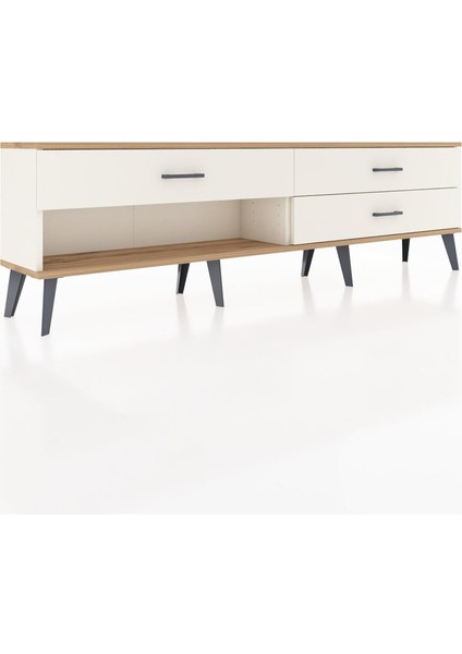 Arges Tv Ünitesi 3 Çekmeceli 176X30X51 Aytaşı-Çam/aytaşı fiyatları