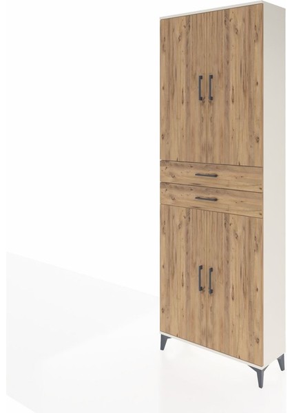 Arges Dolap 4 Raflı 2 Çekmeceli 4 Kapaklı 88X30X243 Aytaşı-Çam modelleri