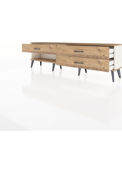 Arges Tv Ünitesi 3 Çekmeceli 176X30X51 Aytaşı-Çam/çam modelleri