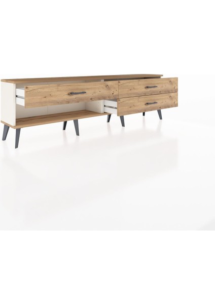 Arges Tv Ünitesi 3 Çekmeceli 176X30X51 Aytaşı-Çam/çam indirimleri
