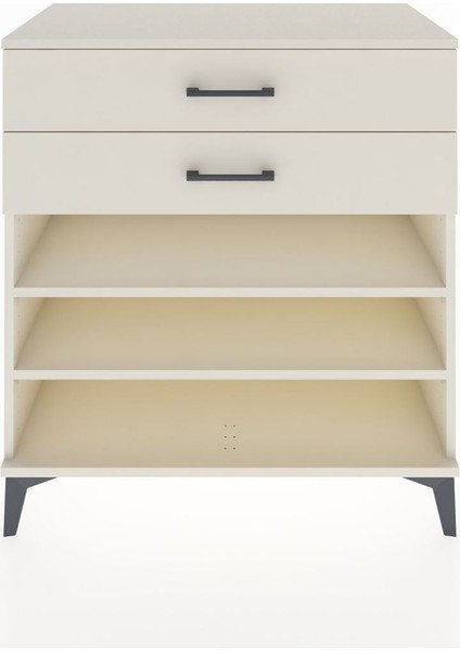 Hyperion Şifonyer 2 Raflı 2 Çekmeceli 88X44X96 Aytaşı-Aytaşı