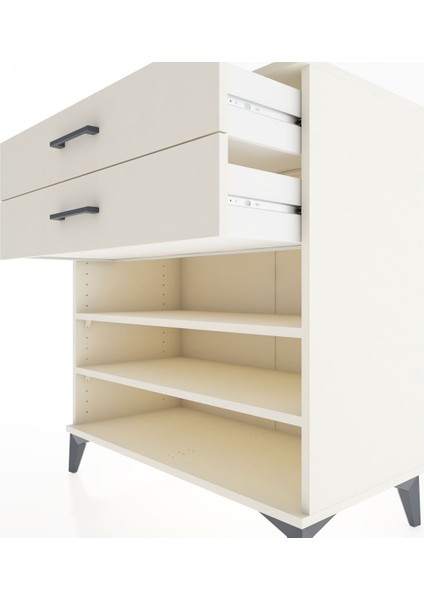 Hyperion Şifonyer 2 Raflı 2 Çekmeceli 88X44X96 Aytaşı-Aytaşı indirimleri