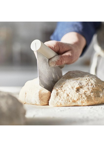 304 Paslanmaz Çelik Hamur Kesme Spatulası 15X12 cm – Esneme Yapmaz Dayanıklı Hamur Bölücü Metal Spatula fırsatları