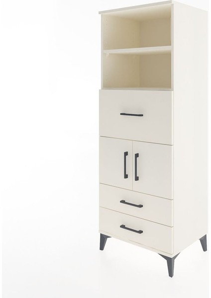 Hyperion Dolap 3 Raflı 3 Çekmeceli 2 Kapaklı 60X44X163 Aytaşı-Aytaşı modelleri