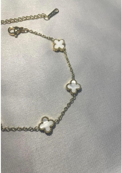 Çelik Yonca Bileklik