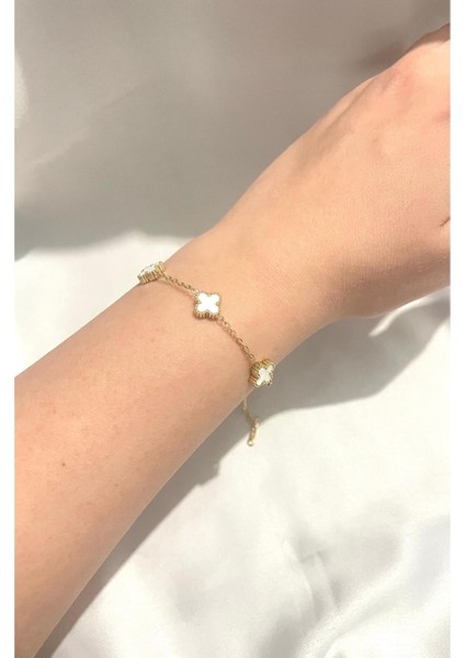 Çelik Yonca Bileklik modelleri