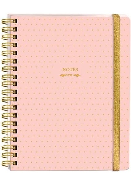 Journals Sert Kapaki Spiralli Defter 17X24 cm 90 Gr. 96 Yp.çizgili
