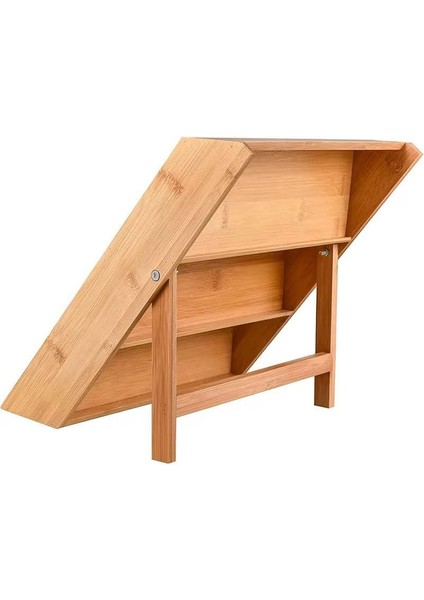 3 Katlı Bambu Ayaklı Rafı Organizer - Tezgah Üstü ve Çekmece Içi Kullanıma Uygun, Katlanabilir, Kaymaz Ayaklı, Kompakt ve Şık Tasarımlı Mutfak Düzenleyici fiyatları