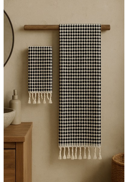Elysia Havlu Seti - 45x90cm El Havlusu - 80x160cm Vücut Havlusu