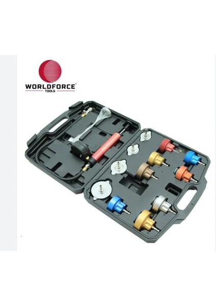 RADYATÖR TEST KİTİ 14 PARÇA 0-2.5BAR