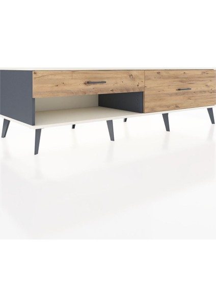 Kronos Tv Ünitesi 2 Çekmeceli 176X59X51 Antrasit-Aytaşı/çam fiyatları