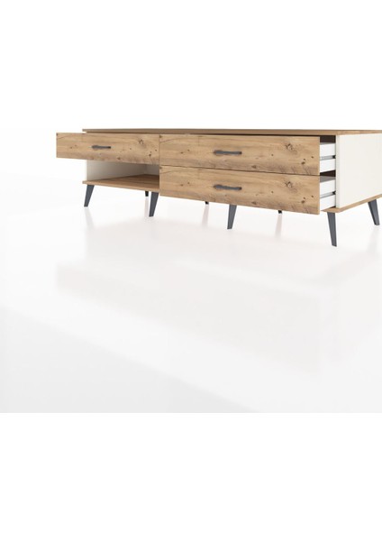 Kronos Tv Ünitesi 3 Çekmeceli 176X59X51 Aytaşı-Çam/çam modelleri