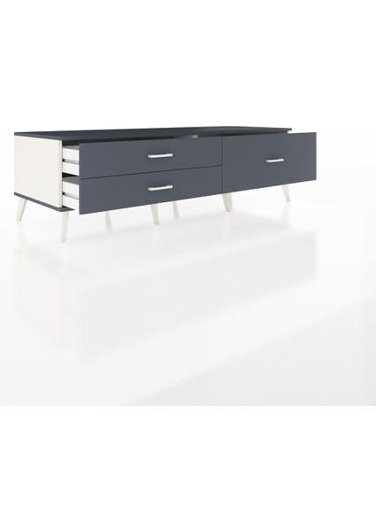 Kronos Tv Ünitesi 3 Çekmeceli 176X59X51 Aytaşı-Antrasit/antrasit indirimleri